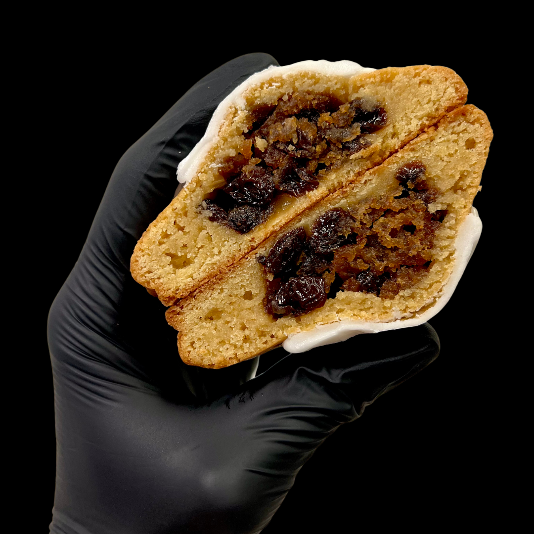 BRANDIED CHRISTMAS PUDDING COOKIE