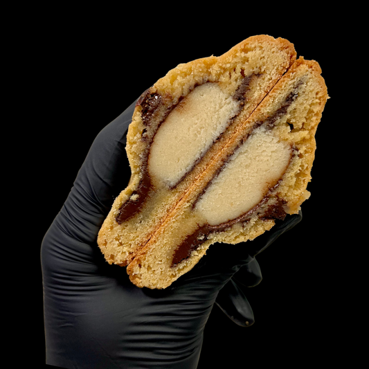 DARK CHOCOLATE MARZIPAN COOKIE