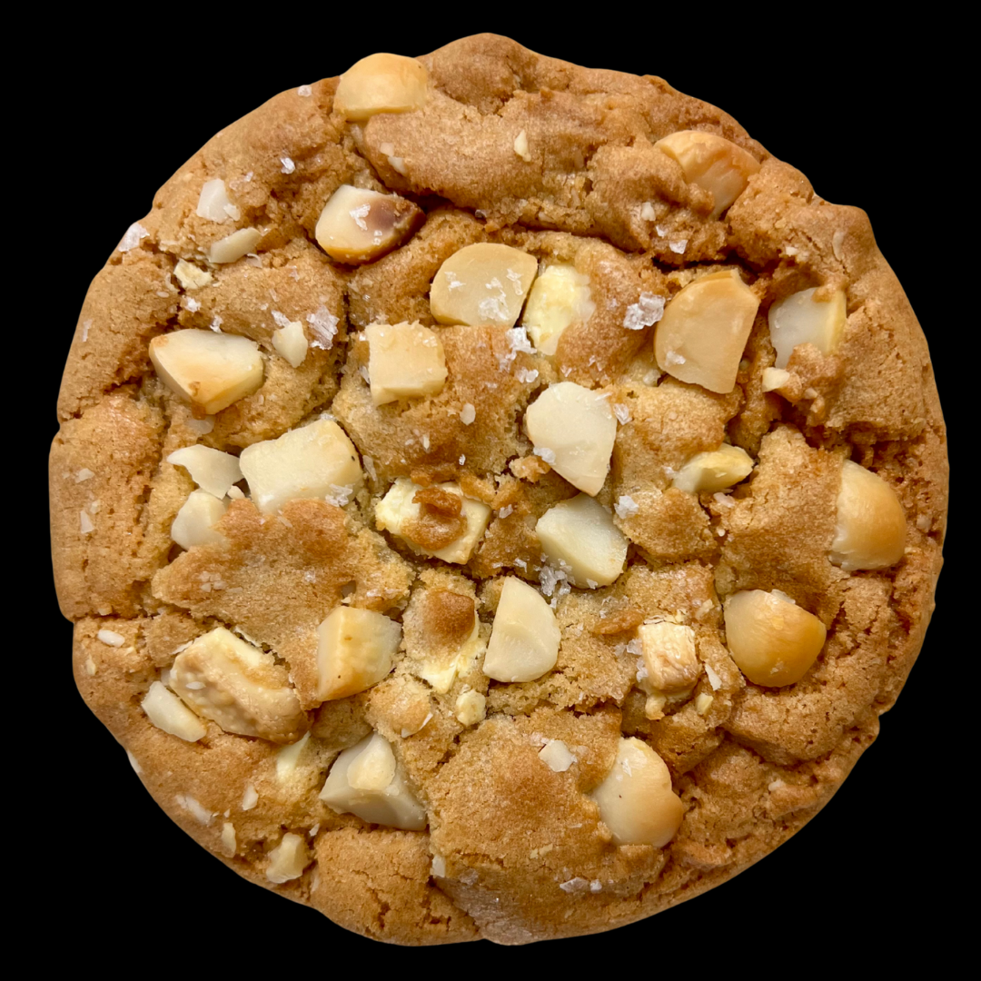 GLUTEN FREE WHITE CHOCOLATE MACADAMIA COOKIE