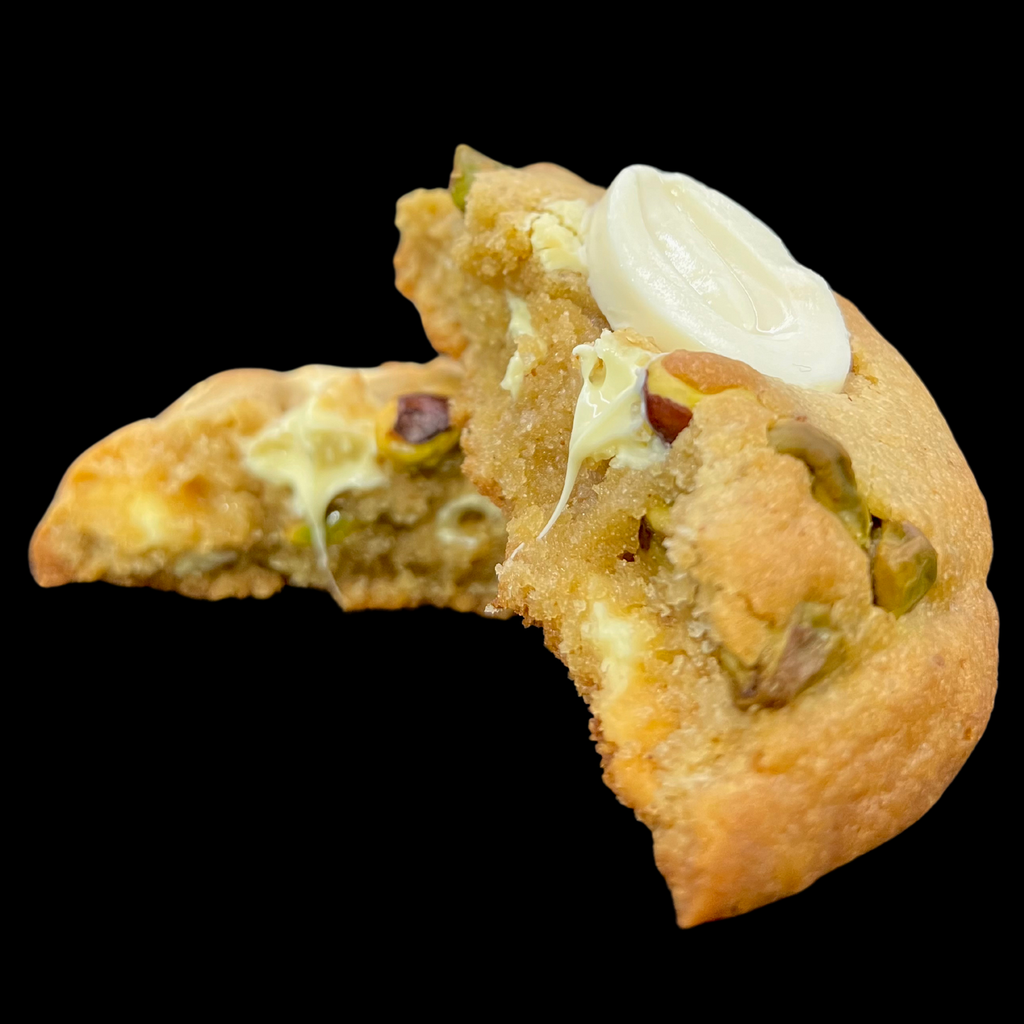 BROWN BUTTER, PISTACHIO & WHITE CHOCOLATE COOKIE